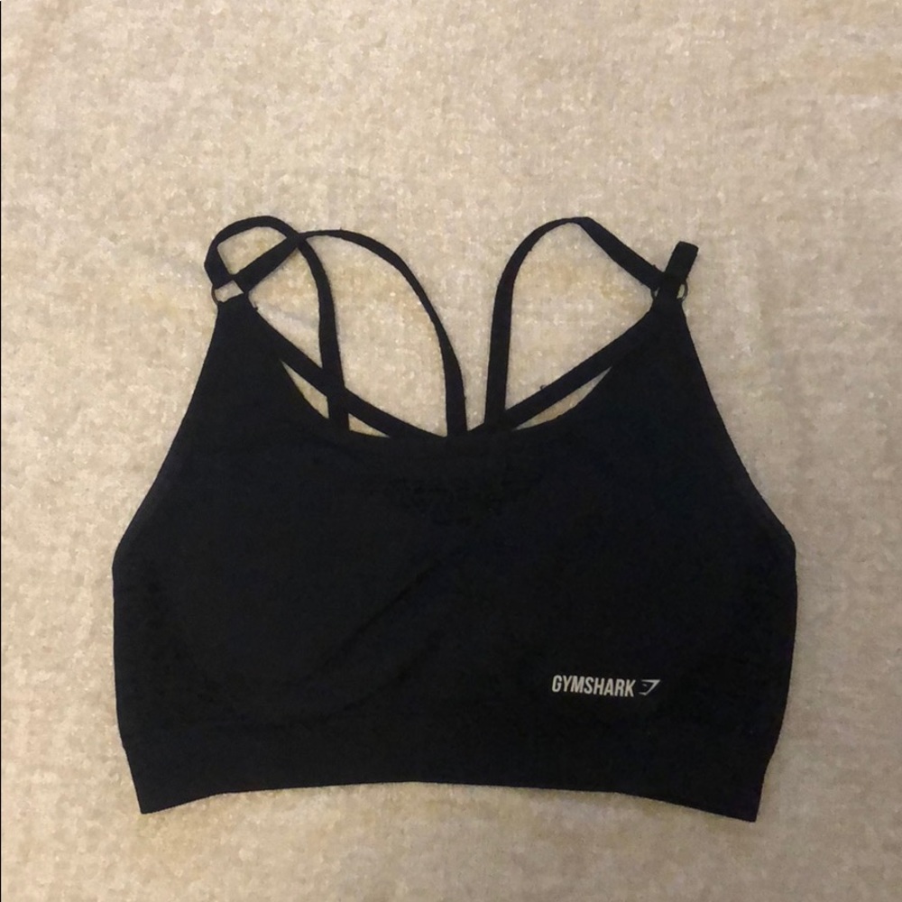 Gymshark black sports bra